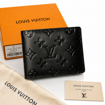 Authentic Louis Vuitton Multiple Monogram Canvas Slender Wallet – Black Men’s