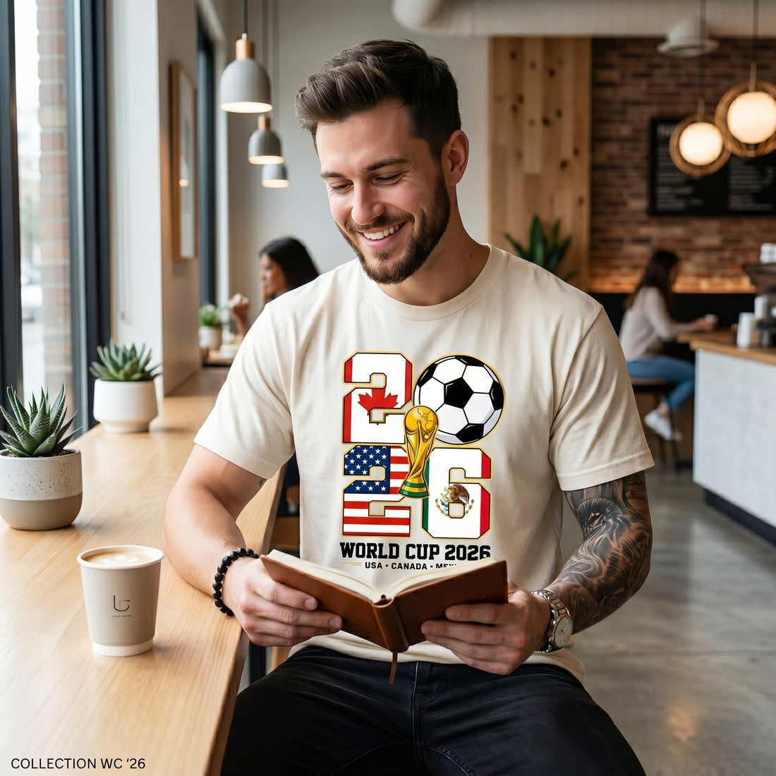 2026 World Cup USA Canada Mexico Unisex Graphic T-Shirt