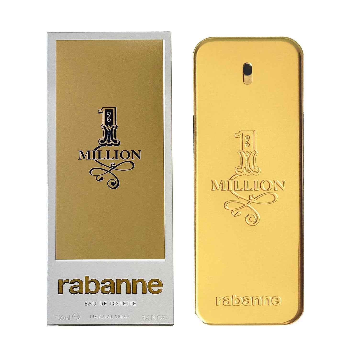 Paco Rabanne 1 Million Eau de Toilette – 3.4 fl. oz. Men’s Fragrance